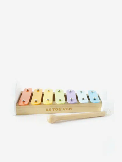 Le Toy Van Rainbow Wooden Xylophone (w:22 X D:14.5 X H:15cm) One Size Multicoloured In Multicoloured