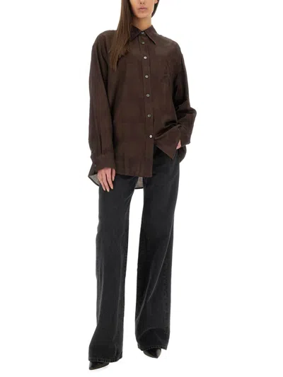 Our Legacy Favourite Shirt In Brown