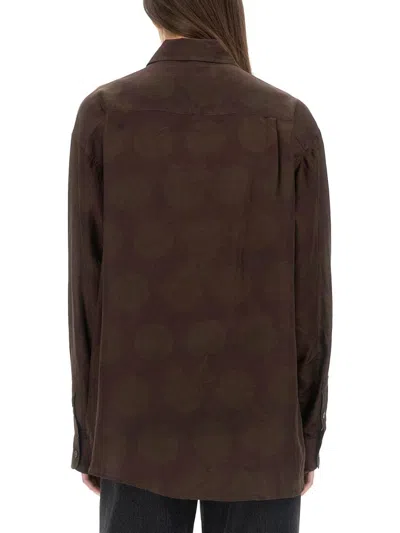 Our Legacy Favourite Shirt In Brown