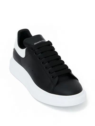 Alexander Mcqueen Men Low-top Leather Sneakers In Animal Print