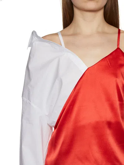 Andrea Ya'aqov Silk And Cotton Shirt Monosleeve