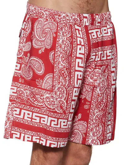 Aries Bandana Print Shorts