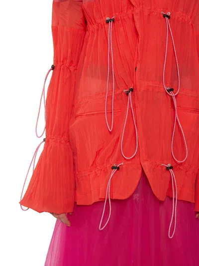 Ben Taverniti Unravel Project Ben Taverniti Unravel Nylon Jacket With Drawstring