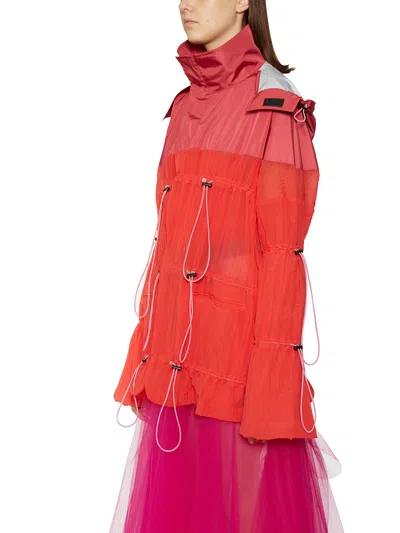 Ben Taverniti Unravel Project Ben Taverniti Unravel Nylon Jacket With Drawstring