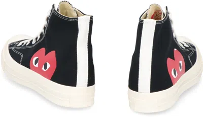Comme Des Garçons Play Chuck 70 High-top Sneakers In Black