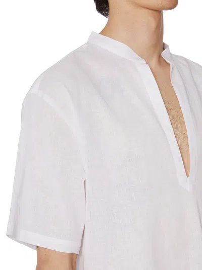 Daniele Alessandrini Camicia In Lino E Cotone