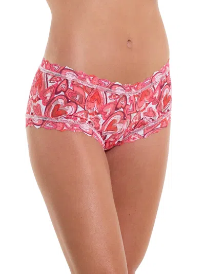 Hanky Panky Printed Signature Lace Boyshort In Multicolor