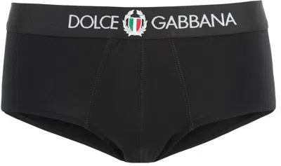 Dolce & Gabbana Brando Briefs In Two-way Stretch Cotton Jersey