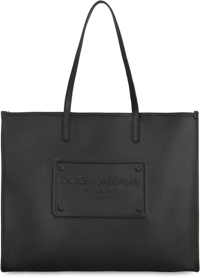 Dolce & Gabbana Smooth Leather Tote Bag