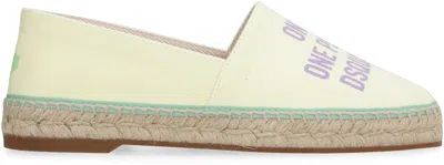 Dsquared2 Woven Rope Sole Canvas Espadrilles