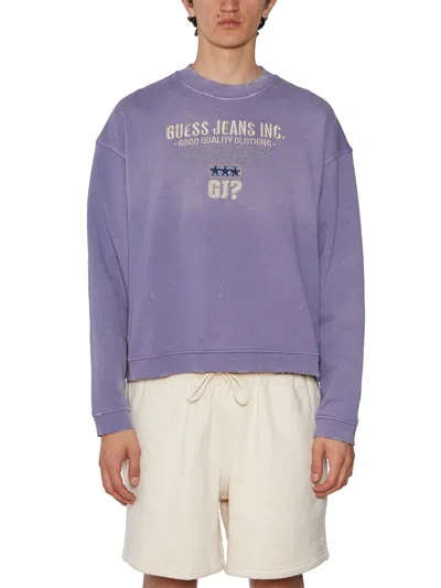 Guess Felpa Girocollo In Cotone