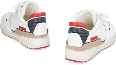 Isabel Marant Colour-block Panelled Leather Sneakers