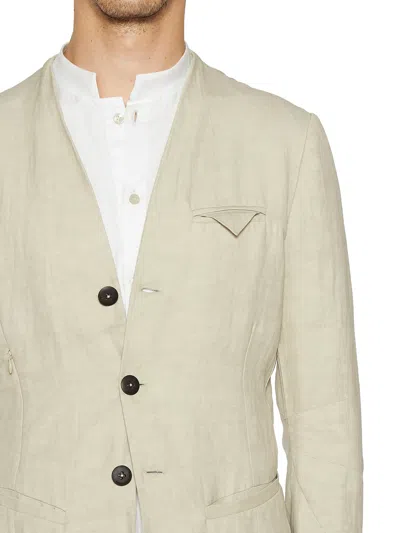 Nostrasantissima Linen Jacket With Buttons