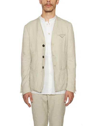 Nostrasantissima Linen Jacket With Buttons
