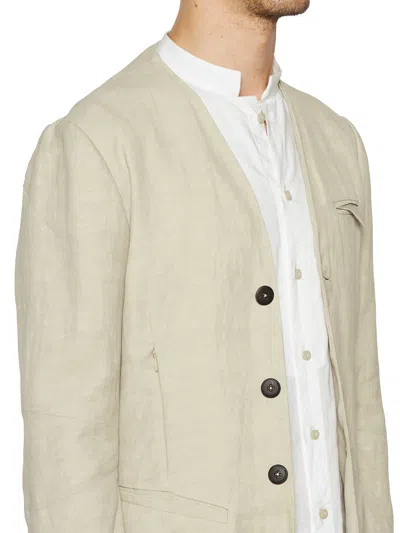 Nostrasantissima Linen Jacket With Buttons