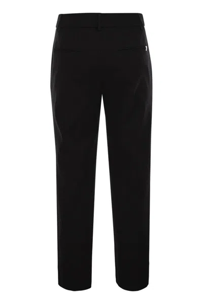 Dondup Logo Detail Track Pants In Black