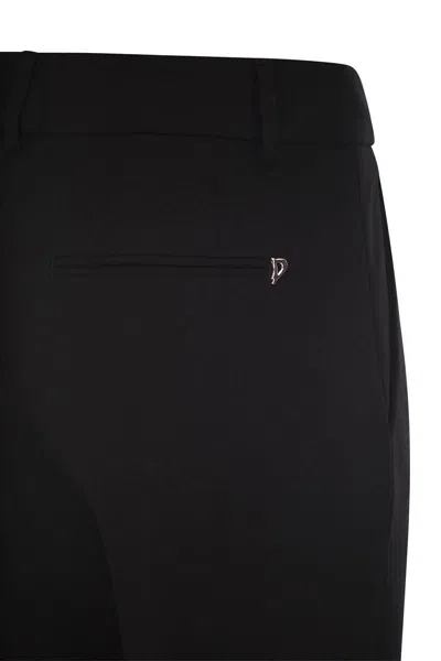 Dondup Logo Detail Track Pants In Black