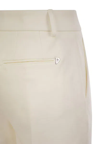 Dondup Logo Detail Track Pants In Neutral