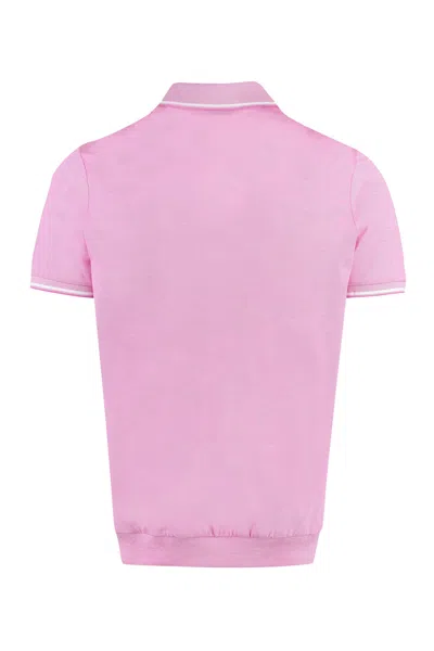 Paul & Shark Ribbed Polo Shirt Short Sleeves
