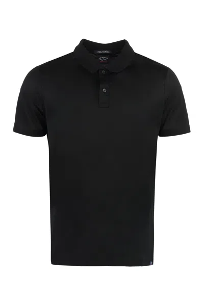 Paul & Shark Men's Short Sleeve Cotton Polo Shirt