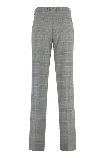 Pt01 Pt Torino Prince-of-wales Checked Trousers