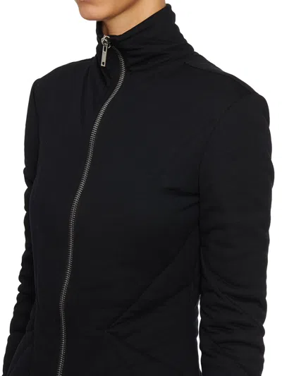 Rickowenslilies Black Imbottito Ella Jacket For Women