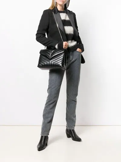 Saint Laurent Medium Loulou Quilted Shoulder Bag