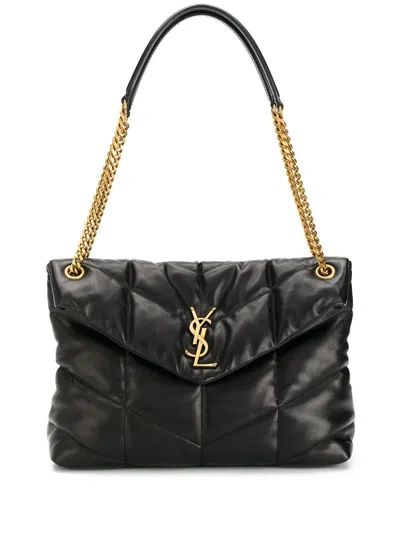 Saint Laurent Small Loulou Puffer Bag In Nappa Leather