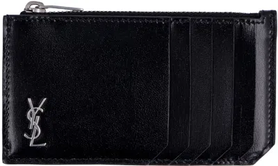 Saint Laurent Tiny Cassandre Fragments Cardholder