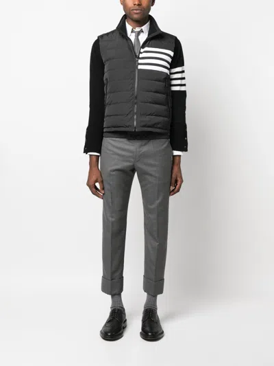 Thom Browne Zippered Field Vest Tricolor Detail