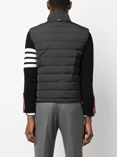 Thom Browne Zippered Field Vest Tricolor Detail