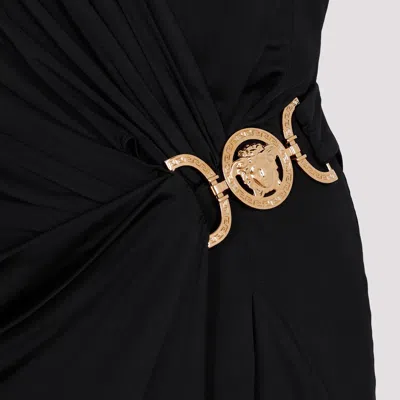 Versace Medusa '95 Black Midi Dress