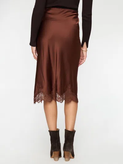 Brochu Walker The Clara Silk Skirt In Acacia