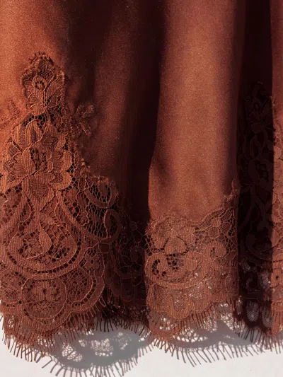Brochu Walker The Clara Silk Skirt In Acacia