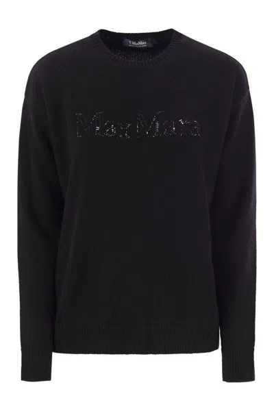 's Max Mara S Max Mara Irlanda Wool And Cashmere Sweater In Black