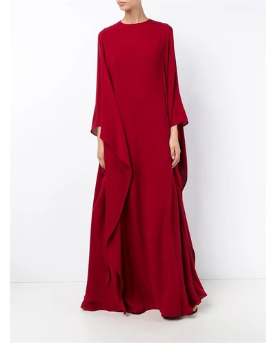 Shop Valentino Floor Length Silk Gown