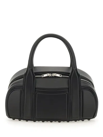 Alexander Wang Women Black Nappa Leather Roc Small Handbag In Black