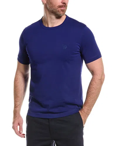 Ps By Paul Smith Zebra Stripe Regular Fit T-shirt In Blue