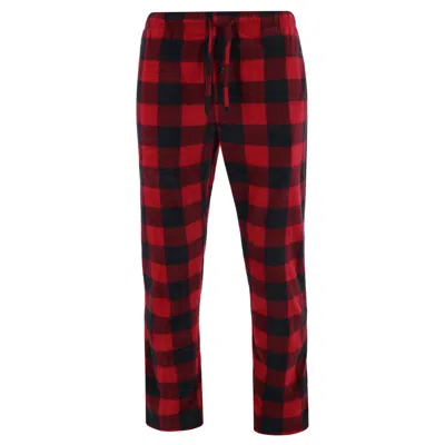 Hanes Men's Ultra Soft Plaid Brushed Fleece Pajama Pants In Multi