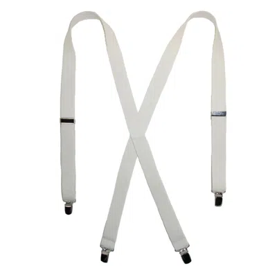 Ctm Women's Elastic Clip-end 1 Inch Basic Suspenders In Multi