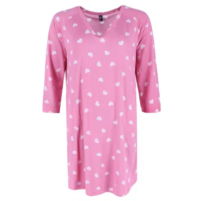Pj Couture Women's Large Flower Pajama Sleep Shirt In Multi