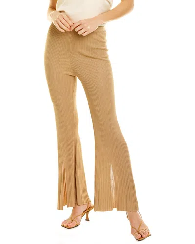 Cult Gaia Dalia Pant In Brown