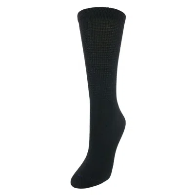 Shop Dr. Scholl's Women's Plus Size Diabetes & Circulatory Crew Socks (4 Pair Pack) In Black