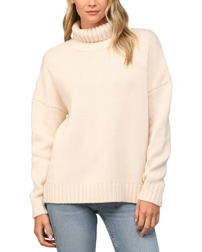 Fate Wool-blend Sweater In Beige
