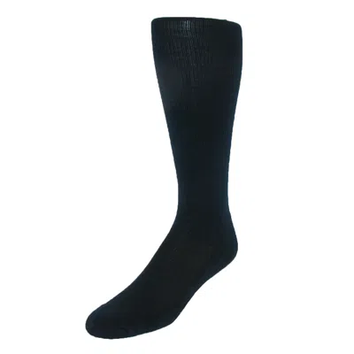 Windsor Collection Men's King Size Gradual Compression Socks In Blue