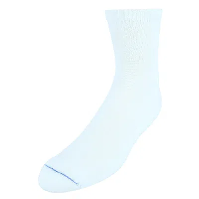 Dr. Scholl's Men's Big And Tall Circulatory Quarter Socks (4 Pair Pack) In White