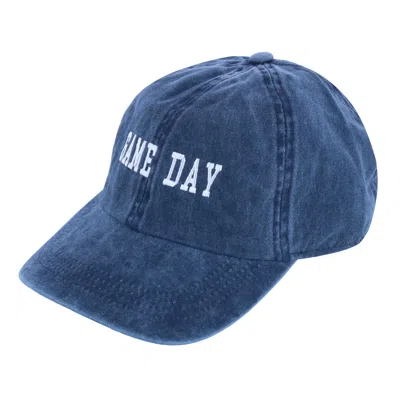 David & Young Women's Game Day Embroidered Baseball Cap In Blue