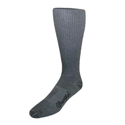 Wrangler Men's Over The Calf Boot Sock (3 Pair Pack) In Black