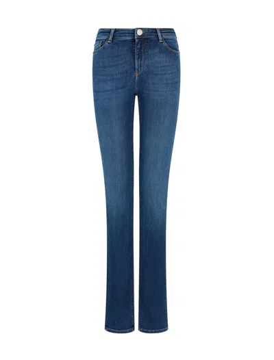 Emporio Armani Denim Cotton Jeans In Denim Blu Md