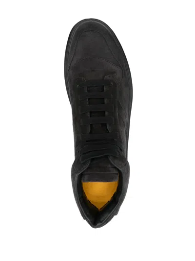 Doucal's Suede Sneakers In Schwarz